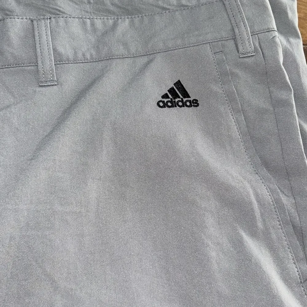 Men’s Adidas Gray Chino Pants Classic Style Size 46